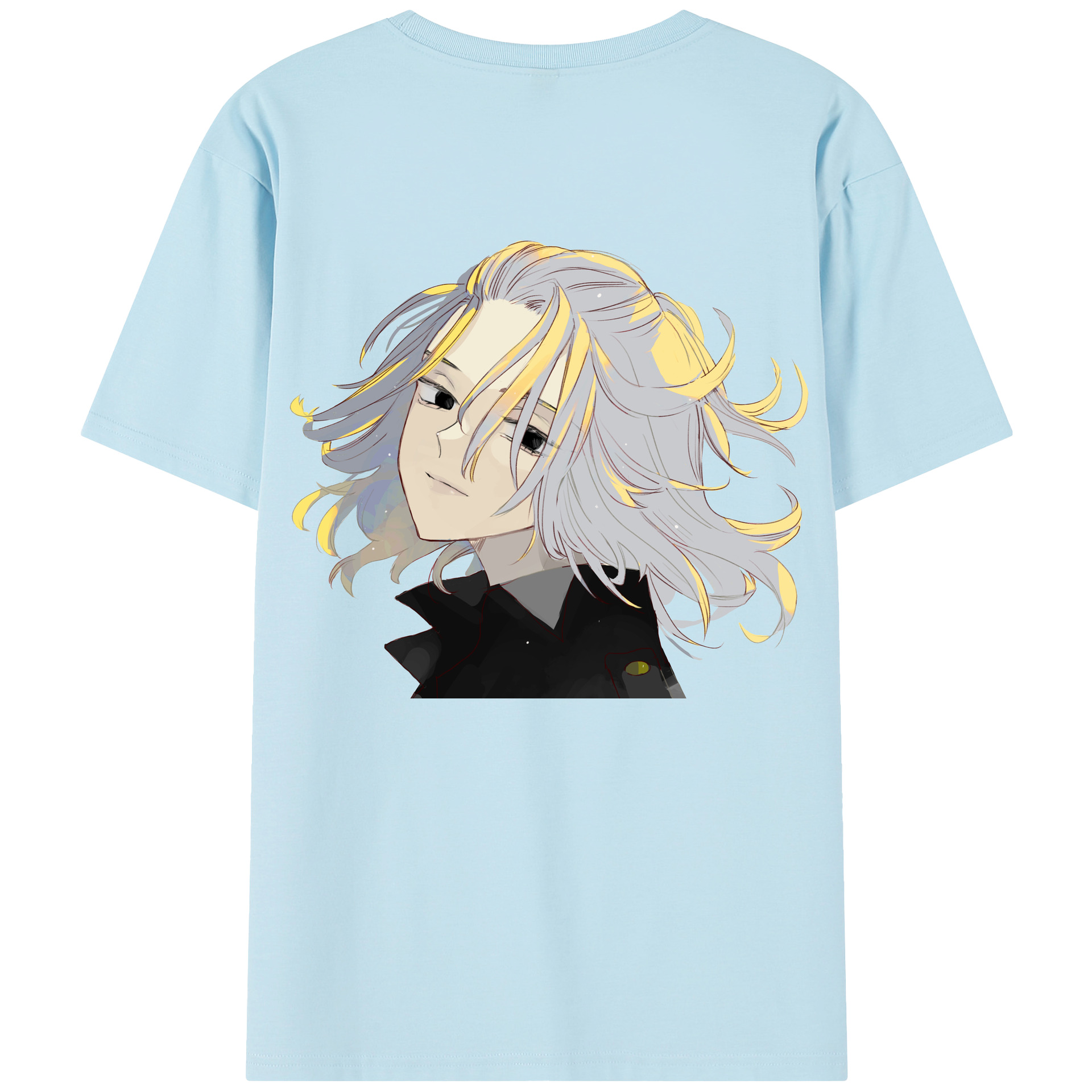 （画像用） 東京リベンジャーズ Tokyo Revengers 綿100％半袖Tシャツ（背面プリント）